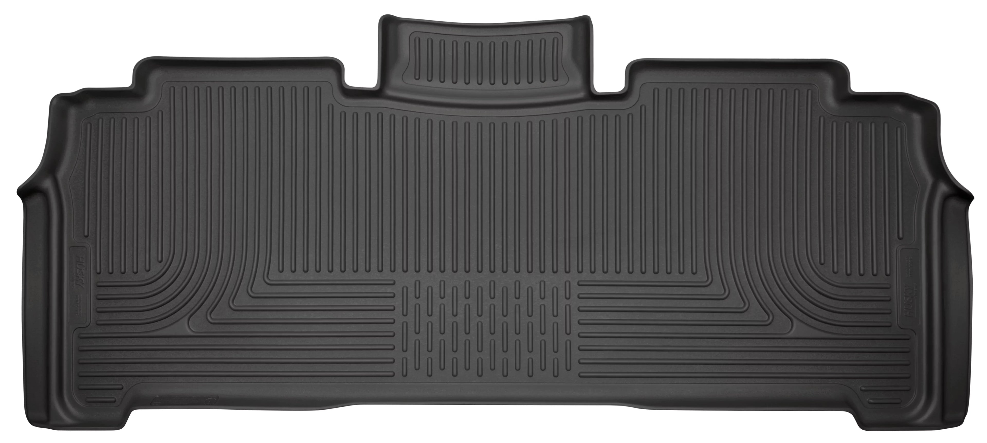Husky by RealTruck 2nd Seat Floor Liner Fitting with 17-19 Pacifica Matching with select: 2017-2021 Chrysler Pacifica Touring L, 2020-2021 Chrysler Voyager