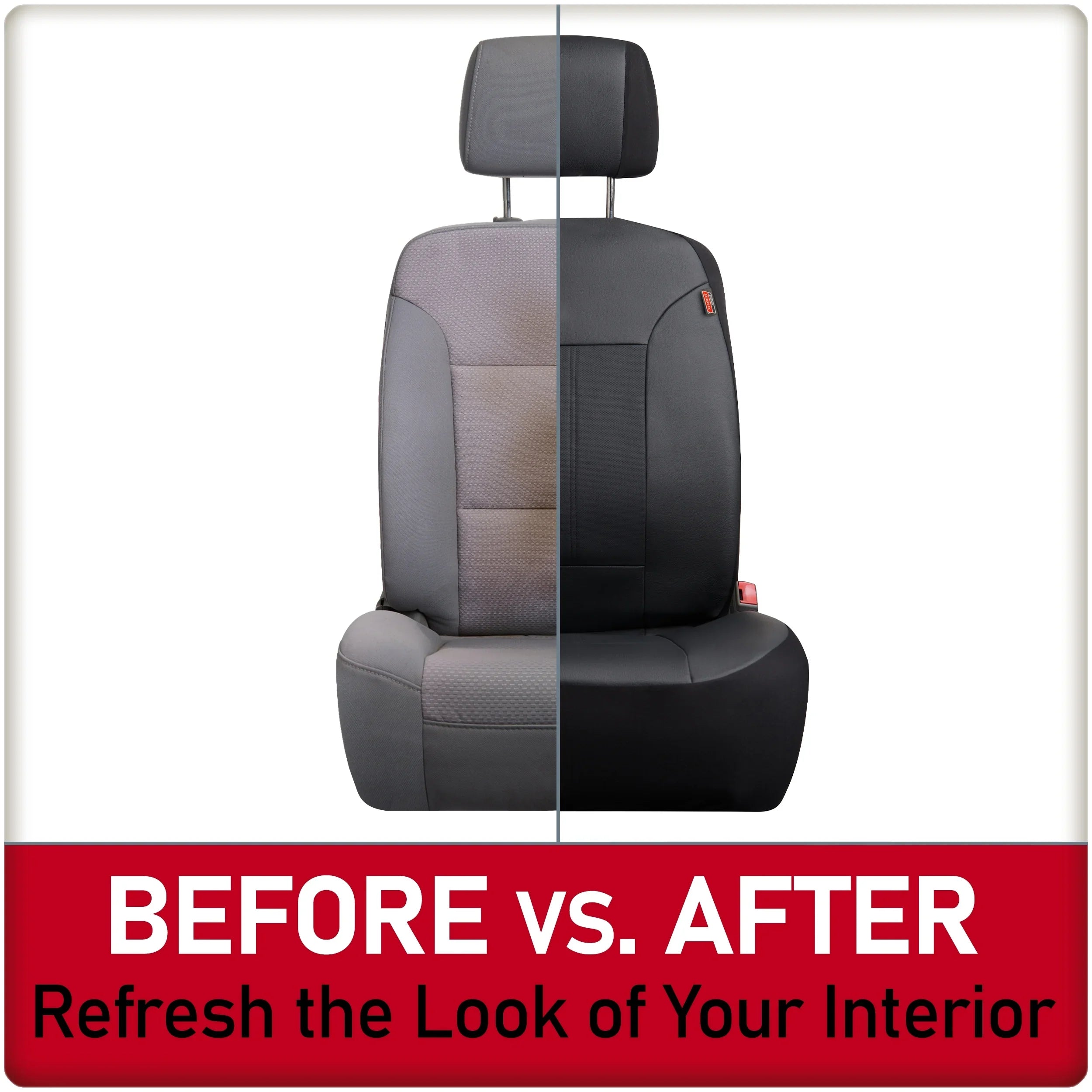 Genuine Dickies 3-Piece Black Petersen Vegan Leather Car Seat Protection 43645WDI