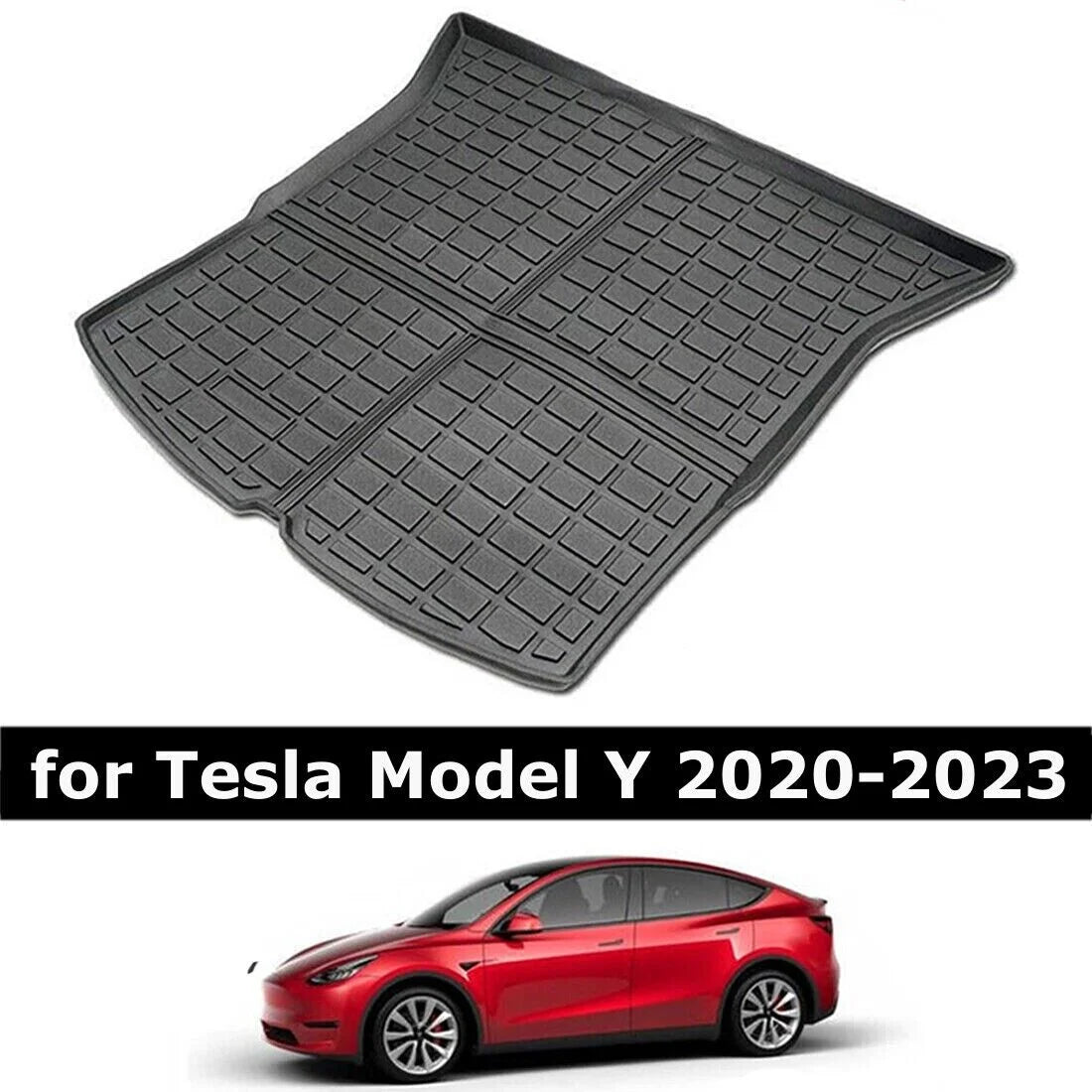 Trunk Liner Cargo Mat Carpet for Tesla Model Y 2020-2023 All Climate Waterproof