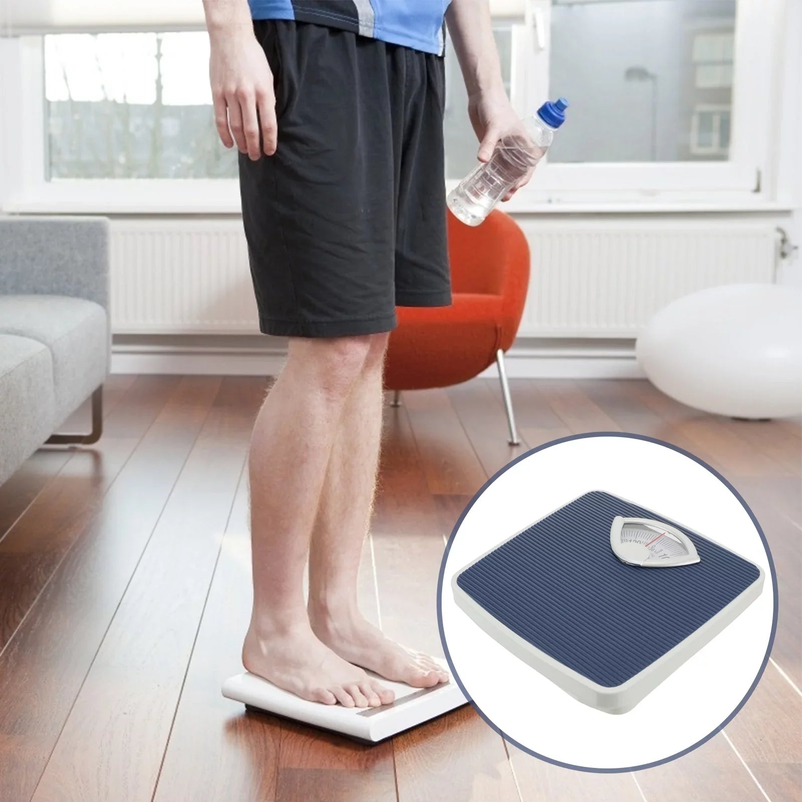 NICEXMAS Extra-large Dial Scale Bathroom Scale Useful Bathroom Body Scale Strong Scale
