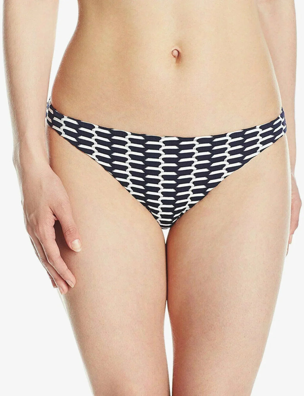 Shoshanna Womens Textured Full Shield Swim Bottom Separates
