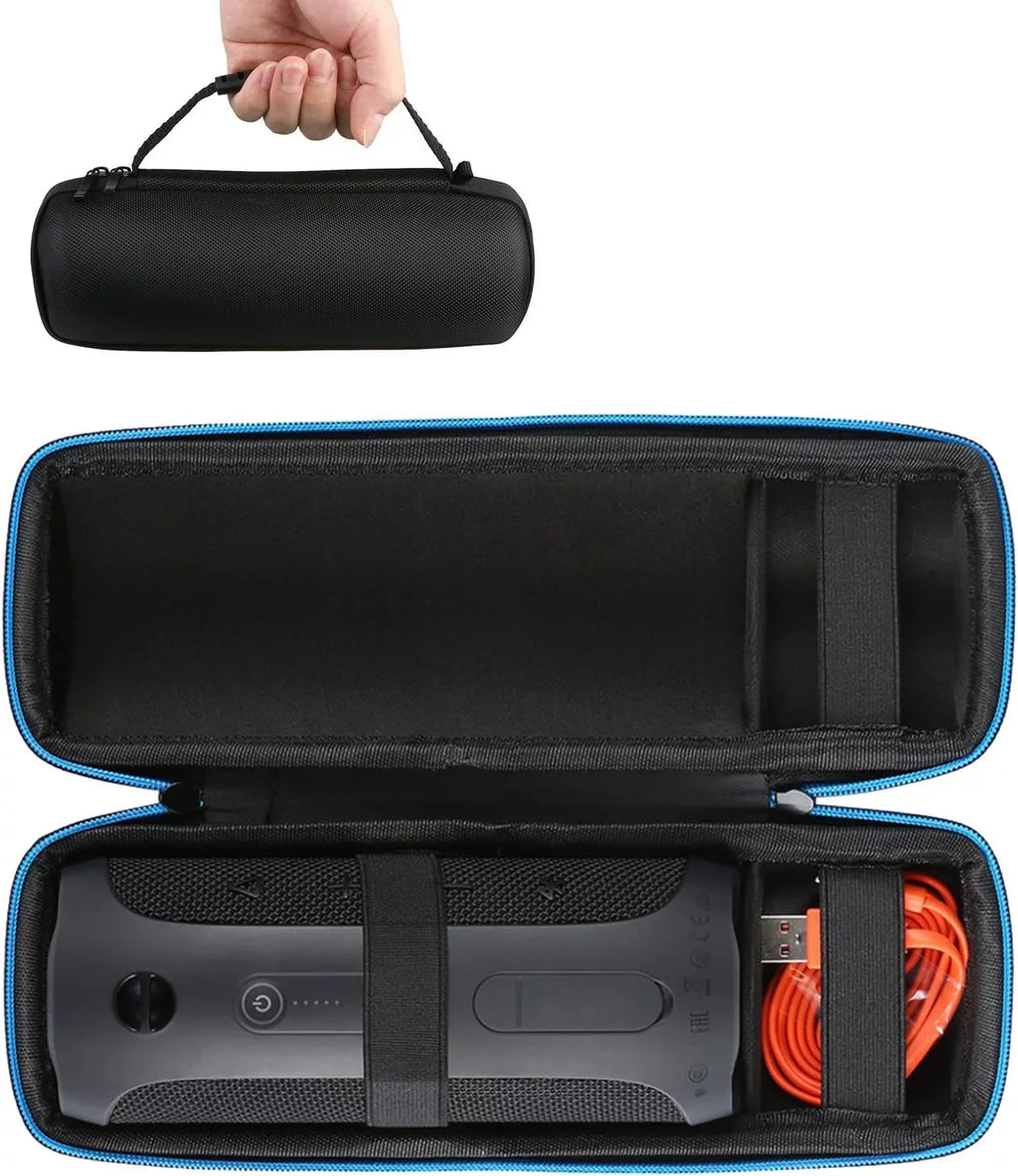 JBL Charge 5 blue Portable Bluetooth Speaker w/Case