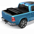 Ledkingdomus 5 ft Bed Soft Tri-fold Truck Bed Tonneau Shield for 2019 2020 2021 2022 2023 Ford Ranger