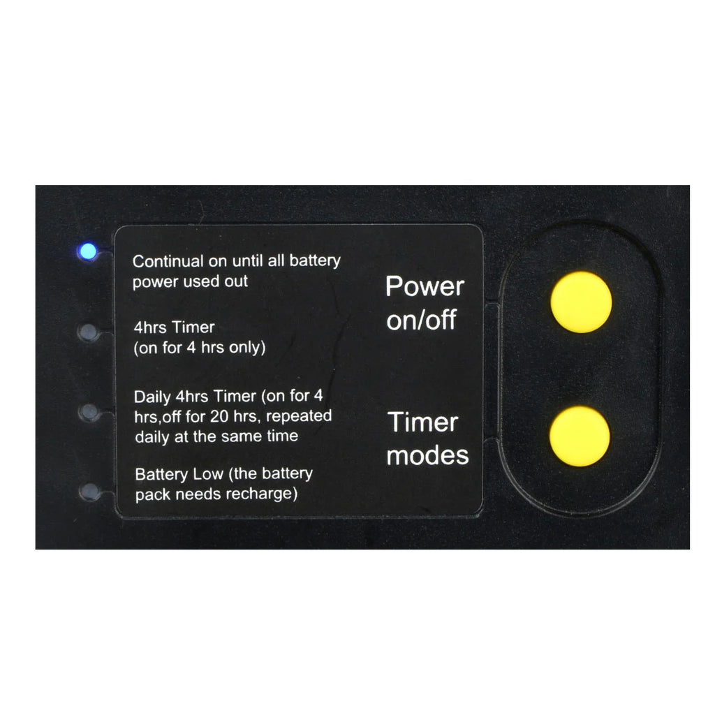 ASC 1.6 Watts Solar Water Pump Battery/Timer Kit with LED Lights Garden Pond