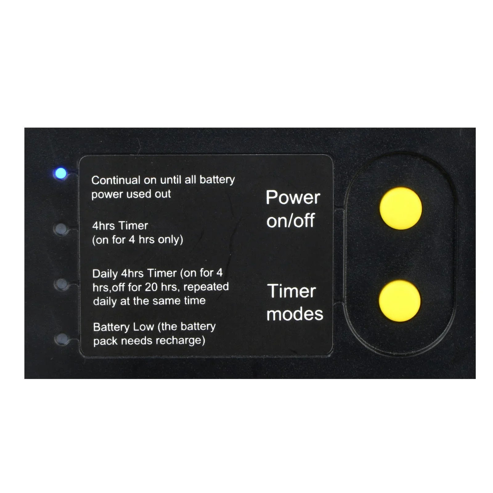 ASC 1.6 Watts Solar Water Pump Battery/Timer Kit with LED Lights Garden Pond
