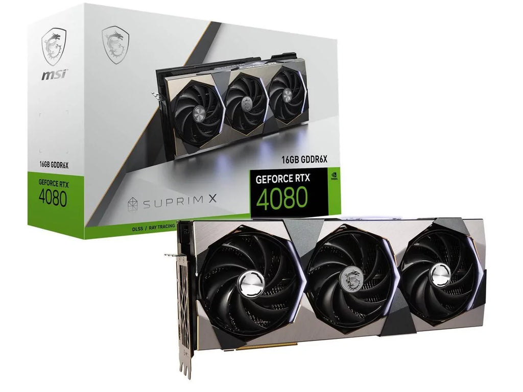 MSI Suprim X GeForce RTX 4080 16GB GDDR6X PCI Express 4.0 Video Card RTX 4080 16GB SUPRIM X