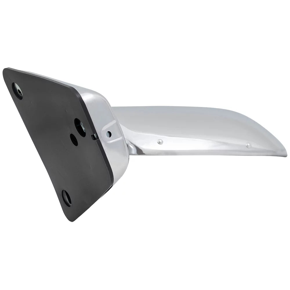 Brock Replacement Manual Side Door Stainless Steel Low Mount Mirror Suitable with 1973-1991 C/K/R/V Pickup Truck SUV 996220