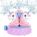 MoKo Unicorn Sprinkler for Kids Outdoor Play, Spray Water Toys for Summer Lawn Garden Activities