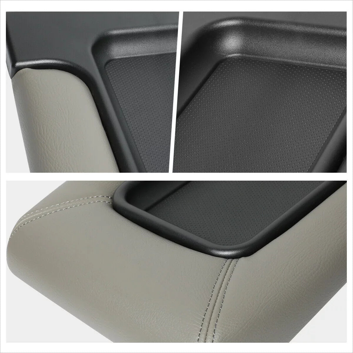 Teledu Gray OE Center Console Lid Repair Kit Arm Rest Protection For Cadillac Chevrolet GMC