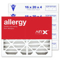 AIRx Filters Allergy 16x20x4 Replacement Air Filter MERV 11 for White Rodgers FR1000M-108 FR1000M-111, 6-Pack