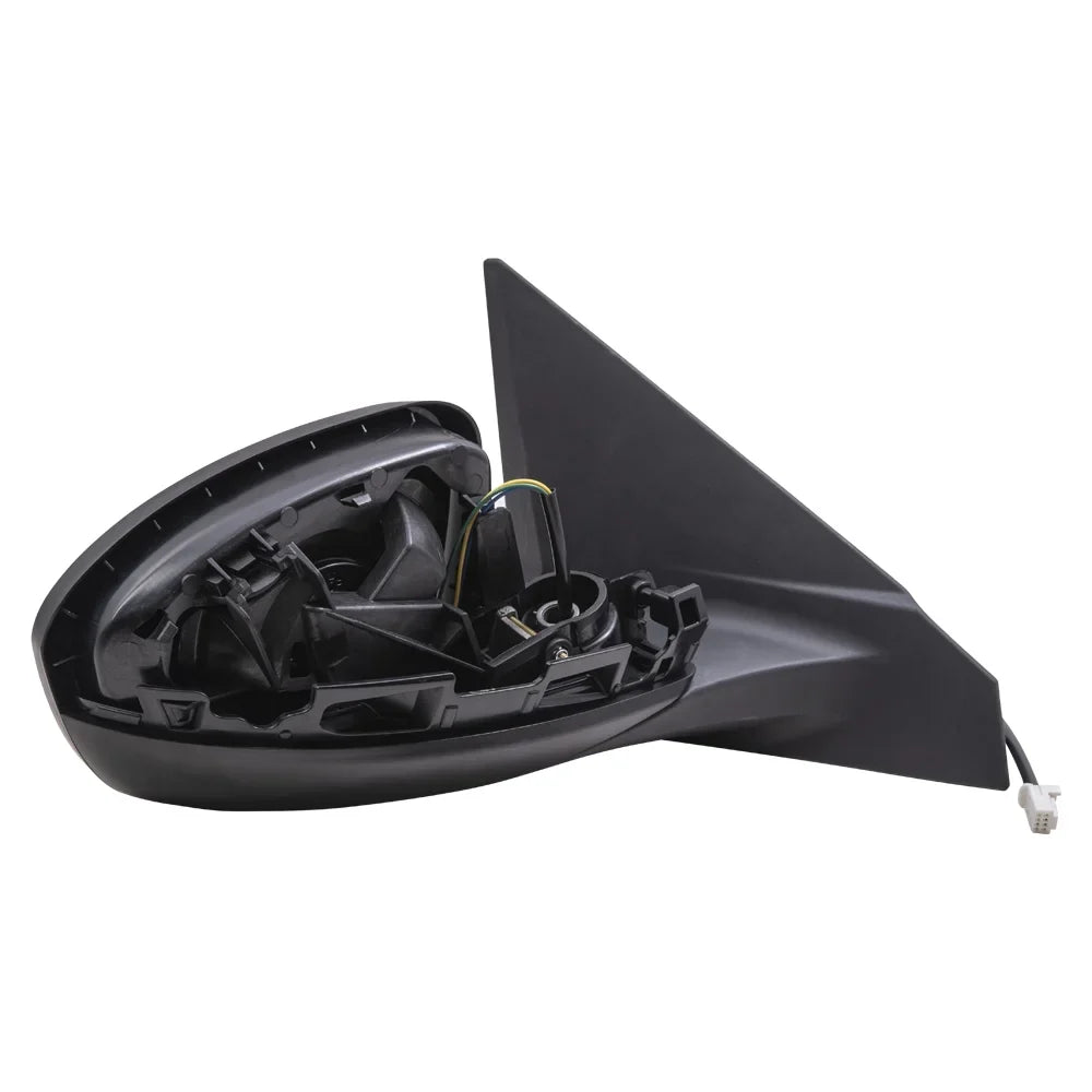 Brock Aftermarket Replacement Passenger Right Power Mirror Without Heat-Signal-Camera Paint To Match Black Fitting With 2020-2021 Nissan Sentra