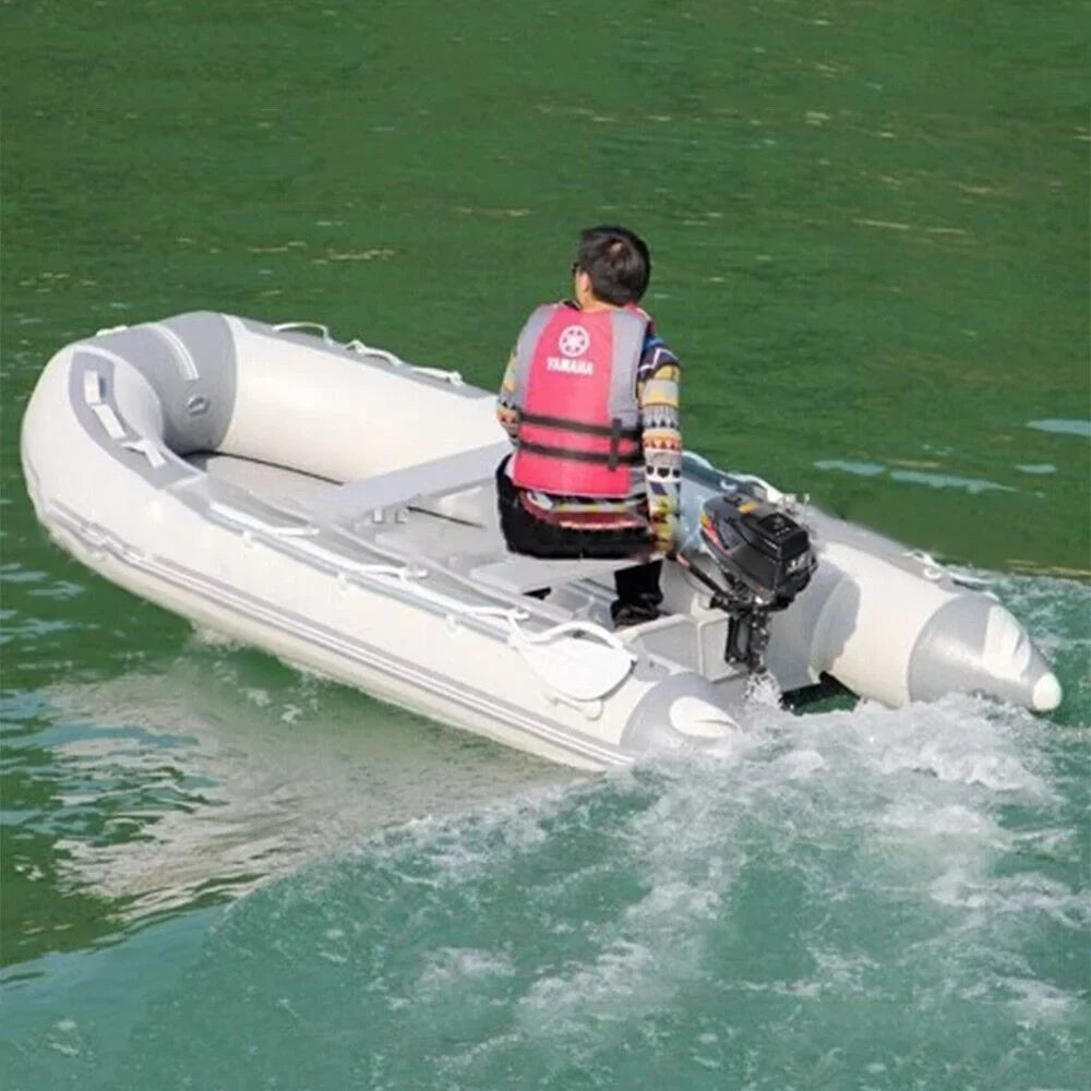 TOOL1SHOoo 3.6HP 2 Stroke Outboard Motor Fishng Ship Motor Engine Water Cooling Short Shaft