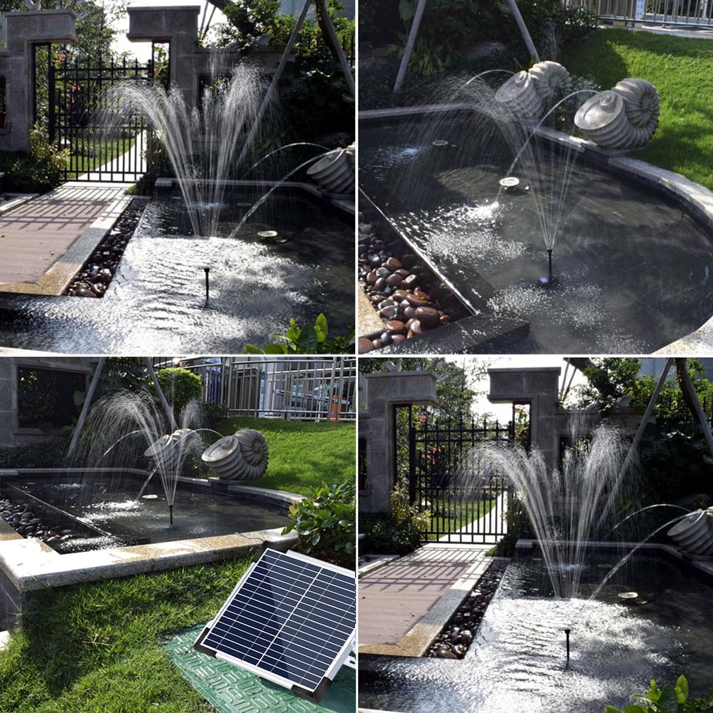 High Solar Water Pump Garden Fountain, Eco friendly and Efficient Decor