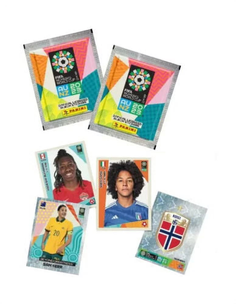 Panini FIFA Women's World Cup 2023 Album + 25 Packs (125 Stickers)