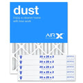 AIRx Filters 20x25x2 Air Filter MERV 8 Pleated HVAC AC Furnace Air Filter, Dust 6-Pack, Made in the USA