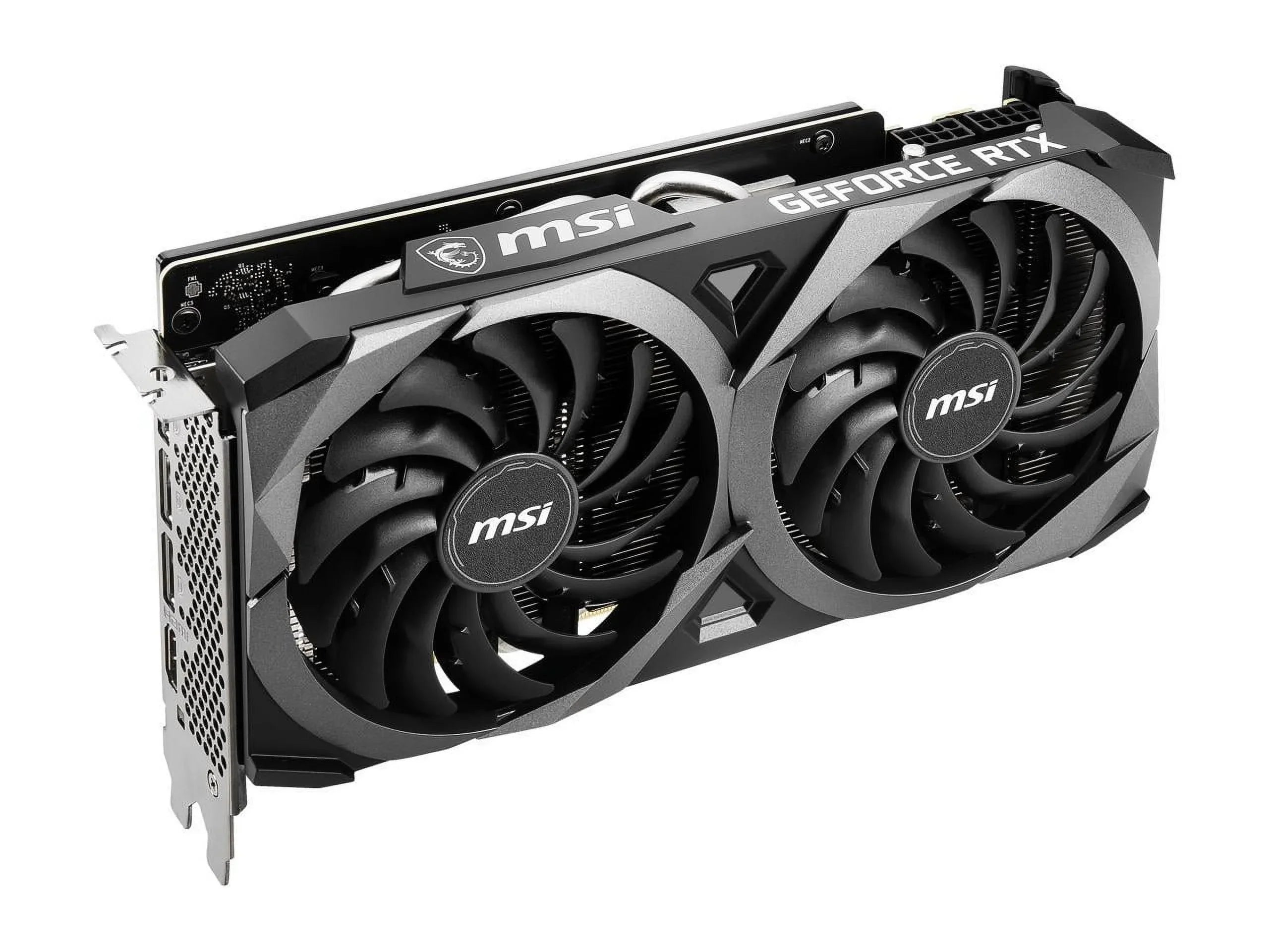Used MSI Ventus GeForce RTX 3070 8GB GDDR6 PCI Express 4.0 Video Card RTX 3070 Ventus 2X 8G OC LHR
