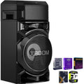 LG RN5 XBOOM Bluetooth Audio System with Bass Blast Bundle with 1 Year Extended Protection Plan and Tech Smart USA Audio Entertainment Essentials Bundle 2020
