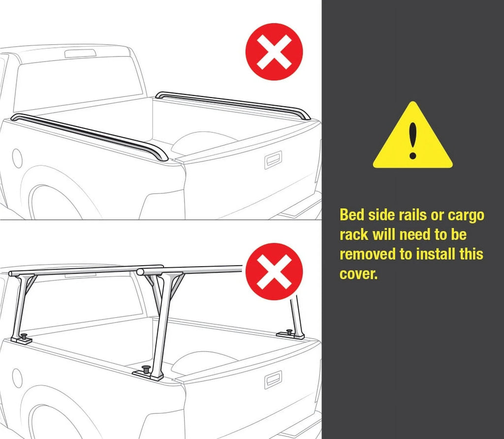 Tyger Auto T1 Soft Roll-up Truck Bed Tonneau Wrap Fitting with 2022-2023 Nissan Frontier | 5' Bed | TG-BC1N9057 | Vinyl