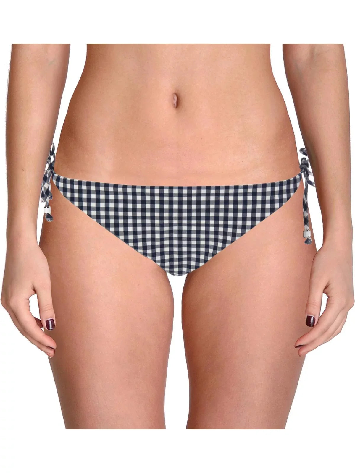 Shoshanna Gingham String Bikini Bottom