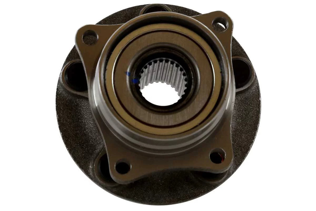 AutoShack Front Wheel Bearing Hub Assembly Brake Rotors Ceramic Pads Kit Driver and Passenger Side Replacement for 2004 2005 2006 2007 2008 2009 Toyota Prius 1.5L FWD