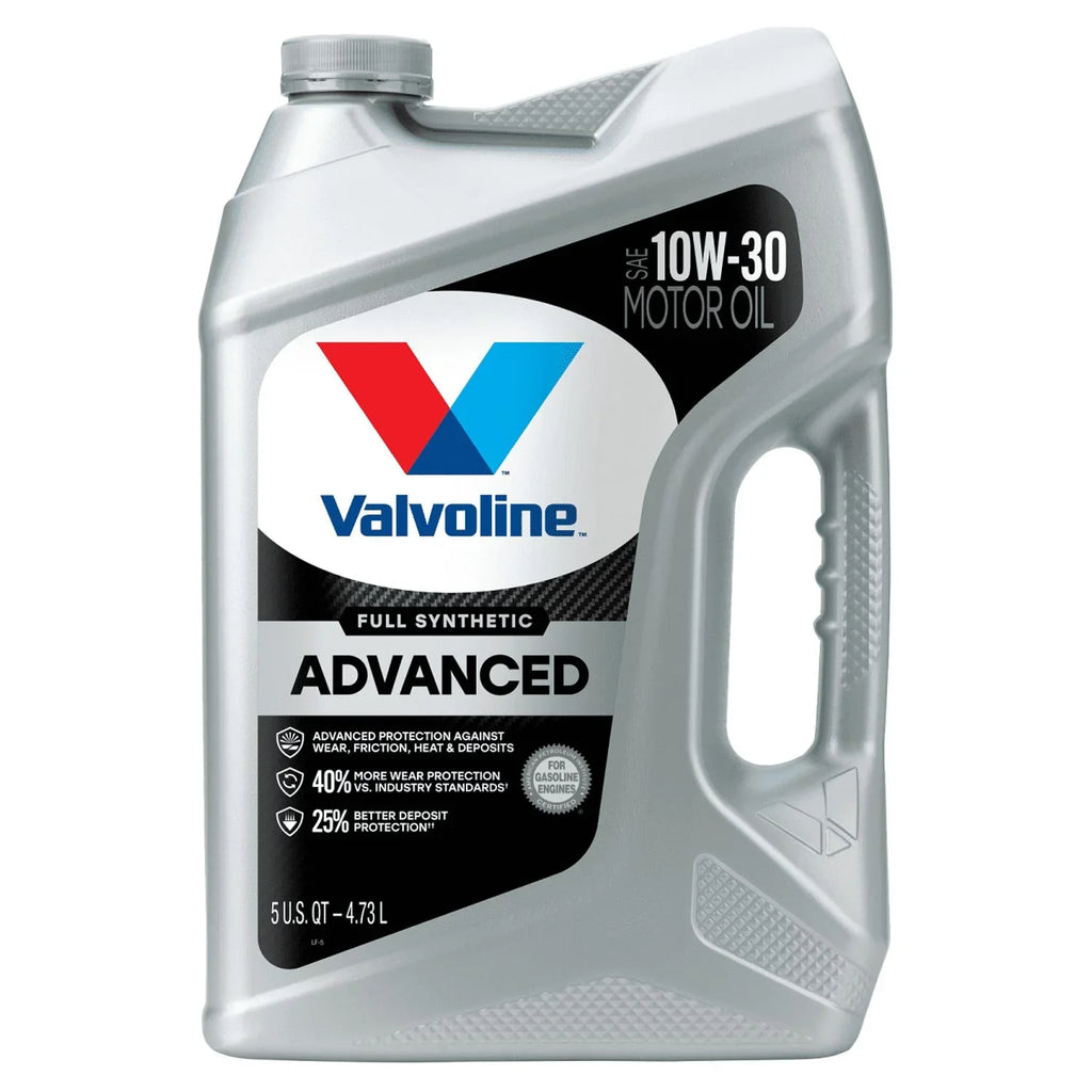 Valvoline Advanced Full Synthetic 10W-30 Motor Oil 5 QT