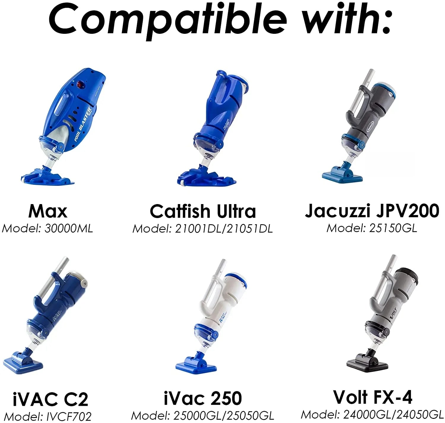 Sand & Silt Filter Bag, Matching with Pool Blaster Max, Catfish Ultra, iVac 250, iVAC C2, Volt FX-4 and Jacuzzi JPV200 Handheld Pool Vacuums, P30X022SS / PBW022SS