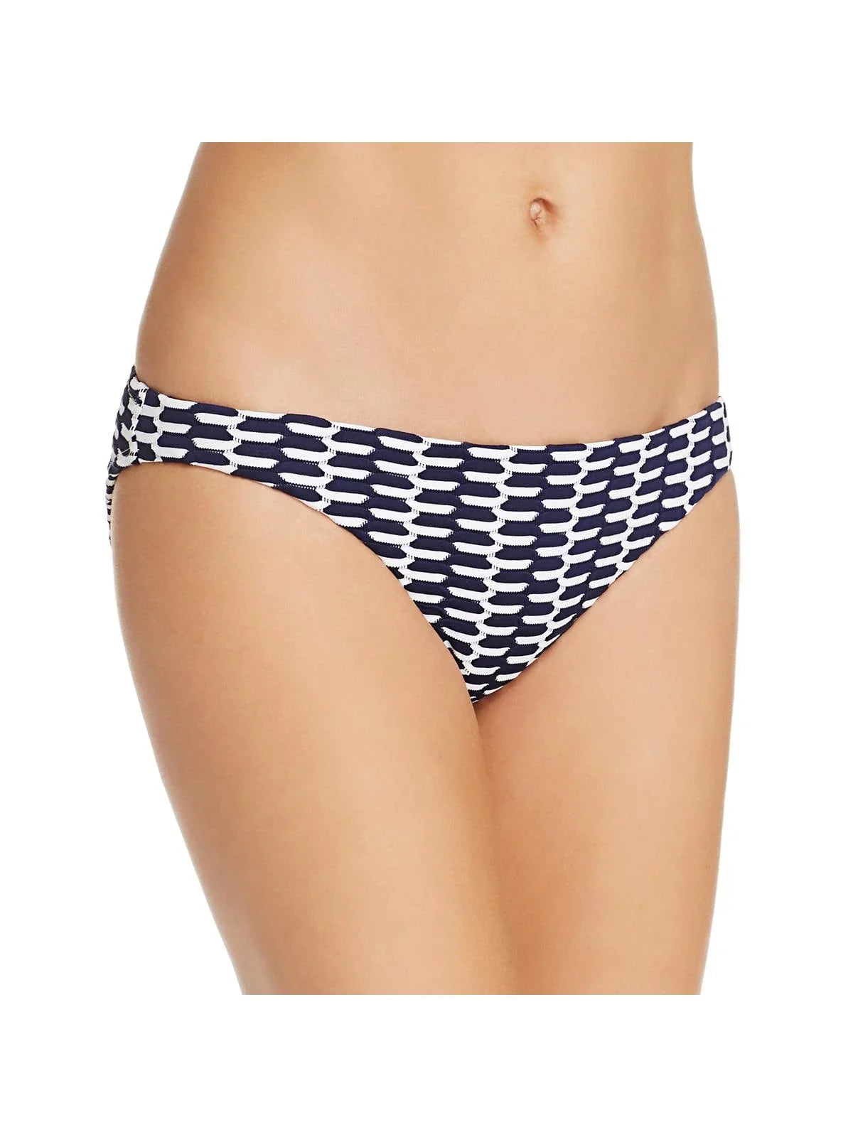 Shoshanna Womens Textured Full Shield Swim Bottom Separates