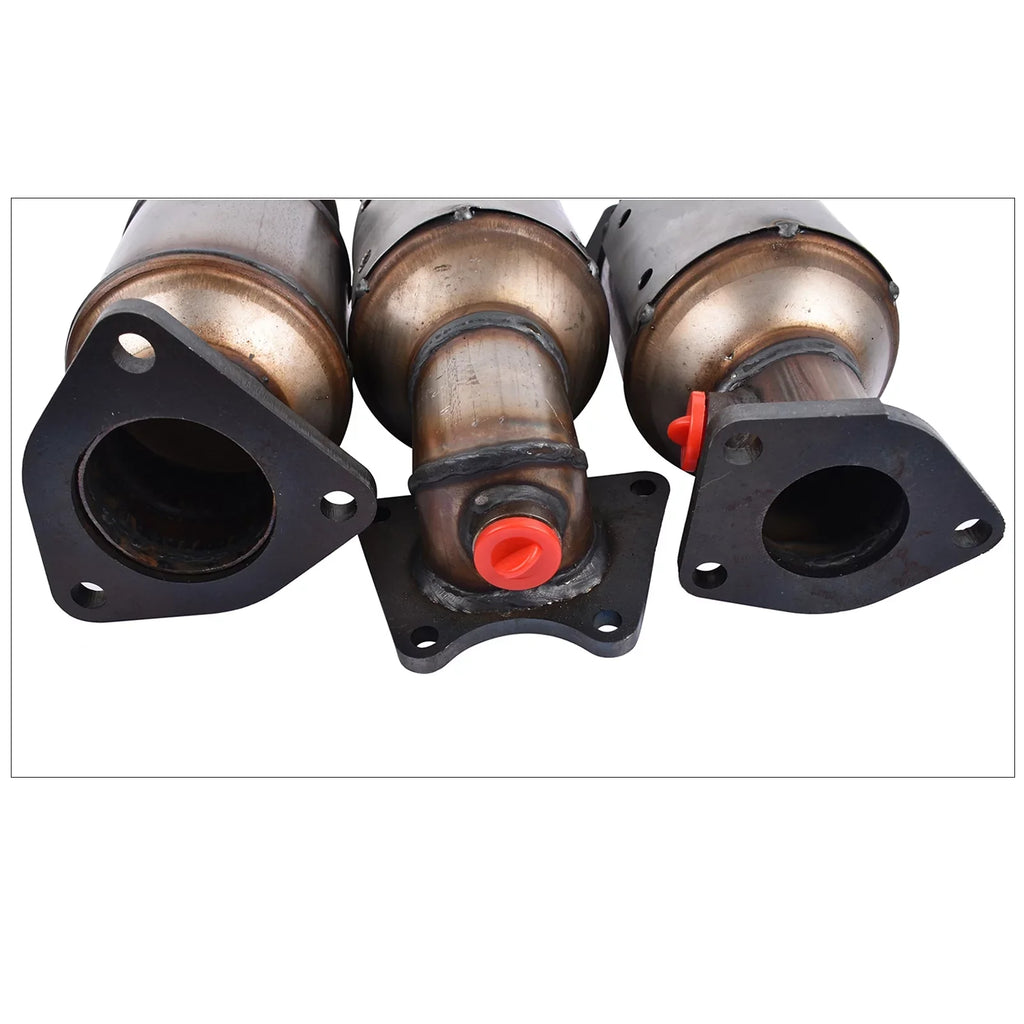 Mustrod Catalytic Converter Set for 2005-2008 Honda Accord Pilot Odyssey Ridgeline 45106-45107-45108