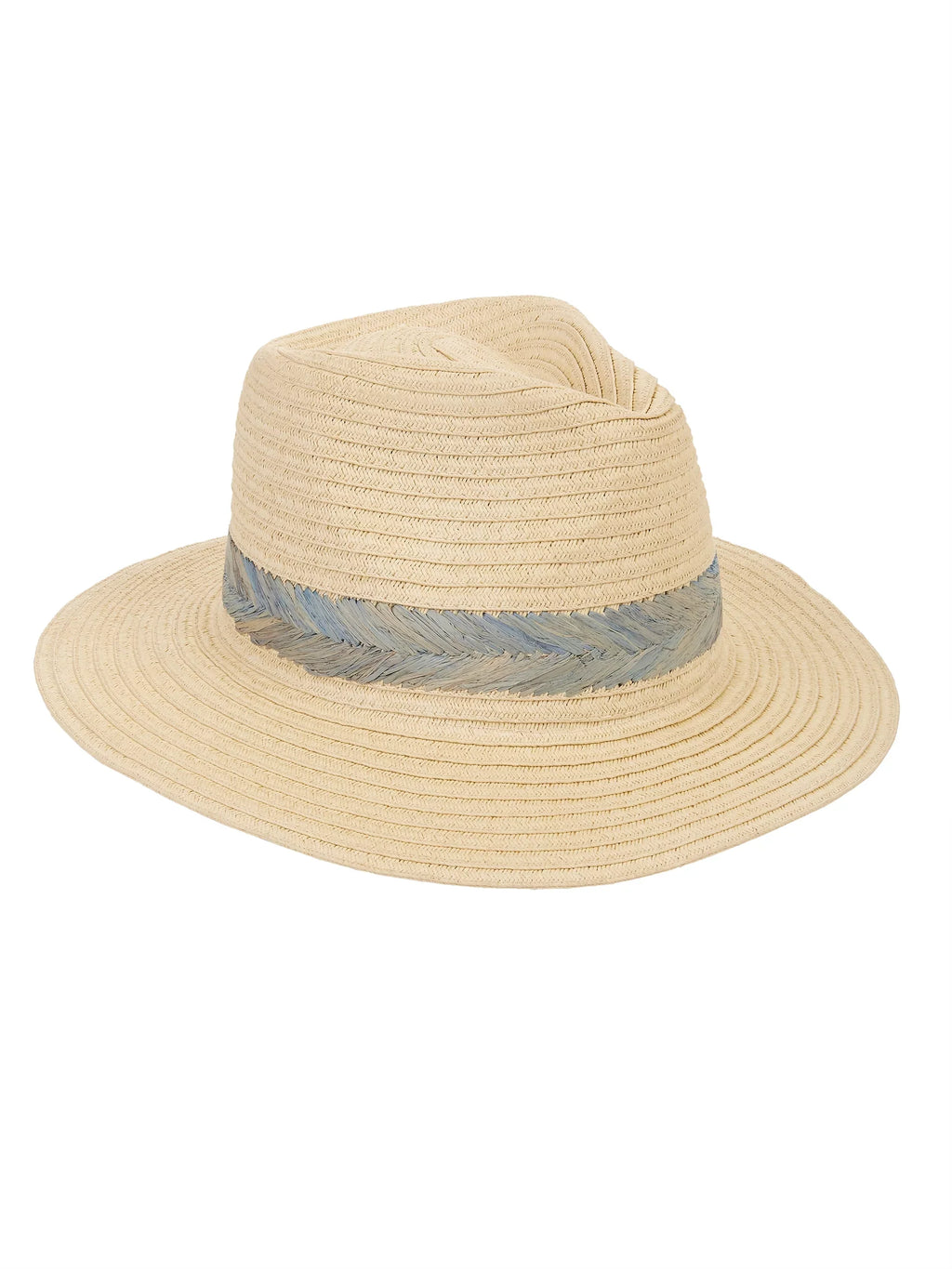 Eliza May Rose Women's Palm Straw Fedora