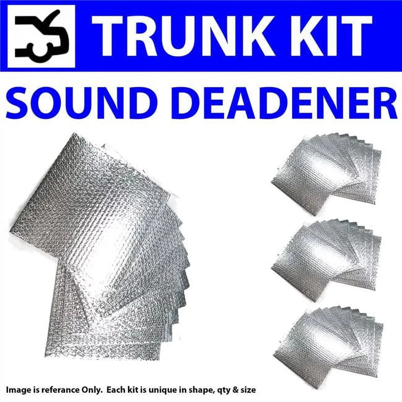 Zirgo High Performance Cooling Products Heat & Sound Deadener for 1984-1992 Ranger Trunk Compartment Stage 3 Kit