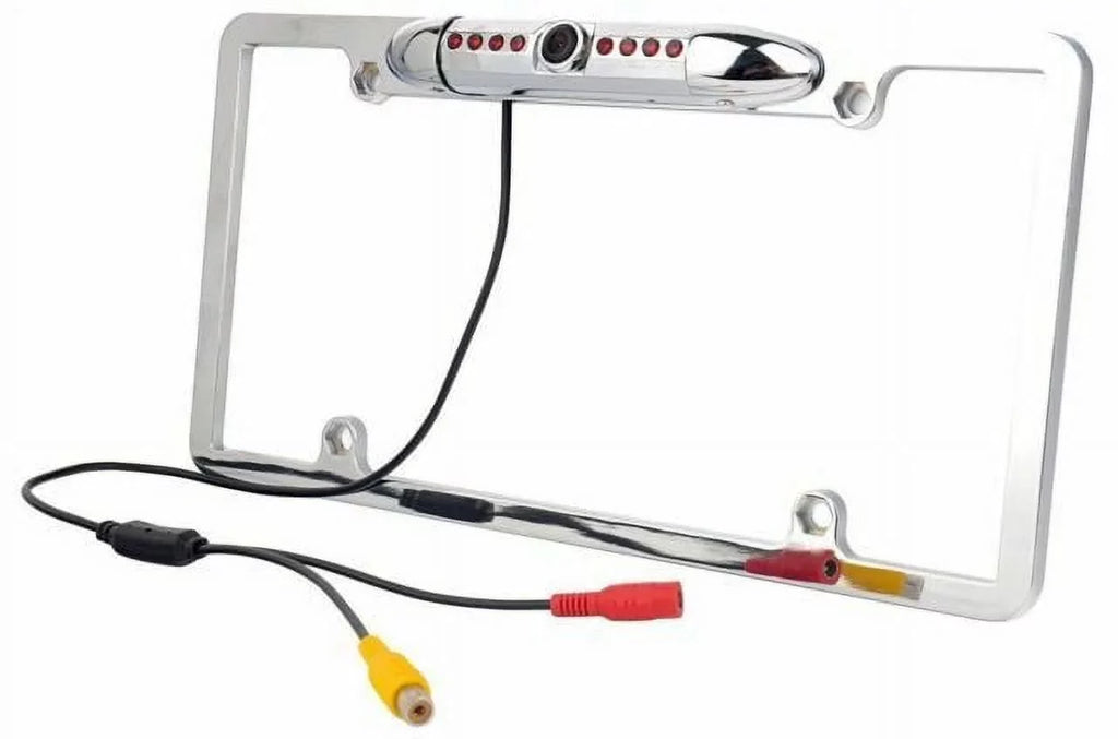 Silver Color Rear View Camera W/ Night Vision For KENWOOD DDX26BT DDX-26BT DDX25BT DDX-25BT DDX24BT KW-NT500HDT