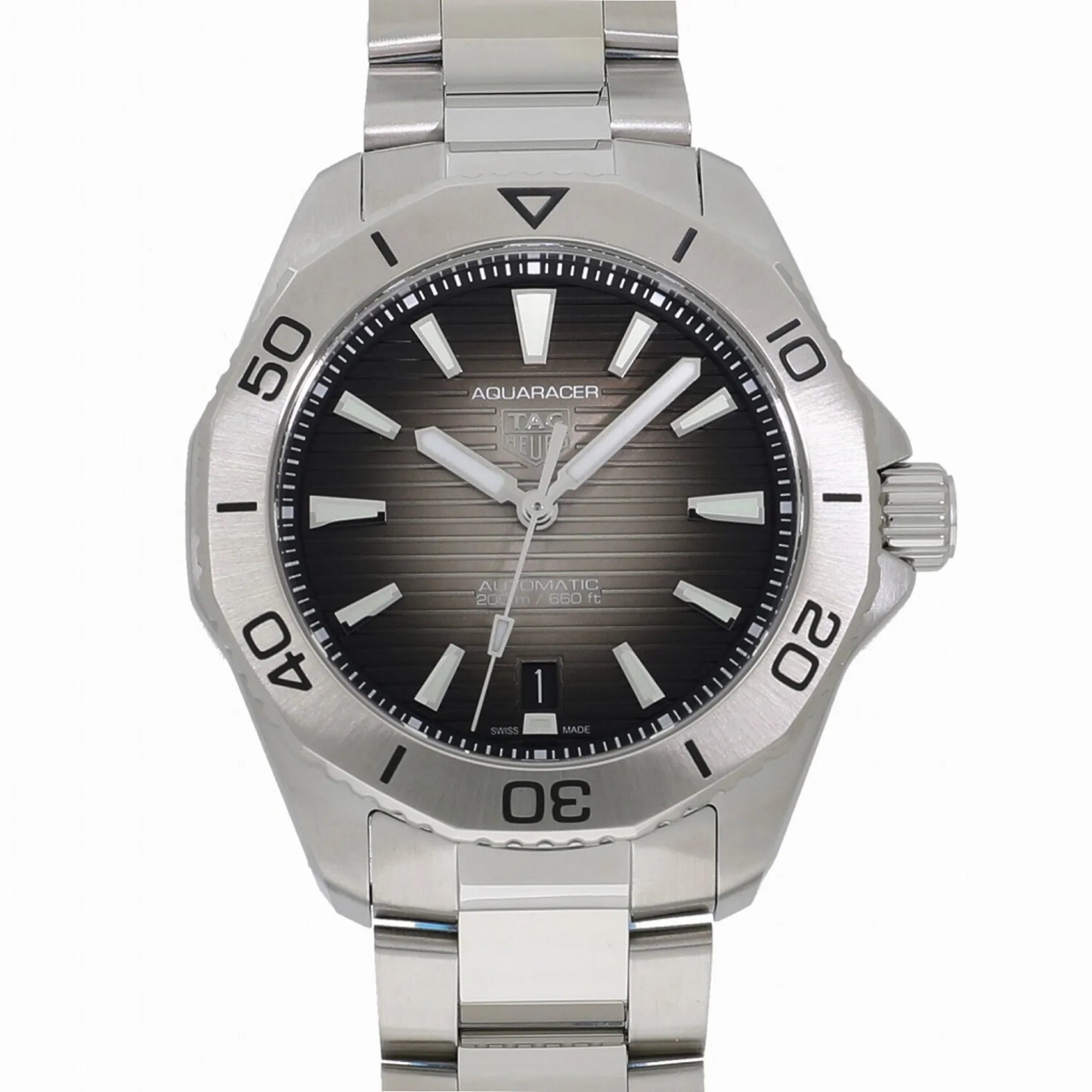 Pre-Owned Tag Heuer Aquaracer Professional 200 Caliber 5 Black WBP2110.BA0627 Men's Watch (New)