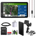Garmin Zumo XT2 MT-S All-Terrain Motorcycle GPS Navigator, 6" Sunlight Readable Display, Motor Bike Garmin GPS Navigation System Bundle with Motorcycle Mount + 32GB SD Memory Card and Accessories